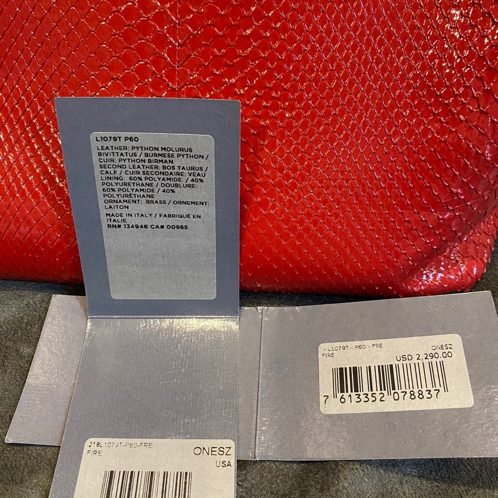 Tom Ford python tote - Picture 5 of 9